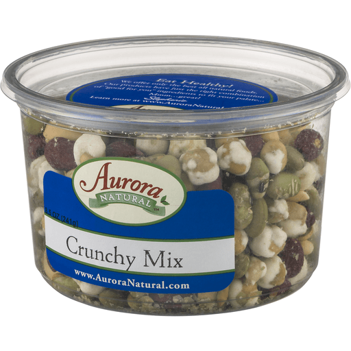 slide 3 of 8, Aurora Natural Crunchy Mix, 8.5 oz