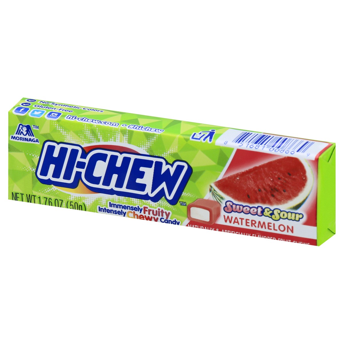slide 6 of 13, Hi-Chew Hi Chew Watermelon Fruit Chews, 1.76 oz
