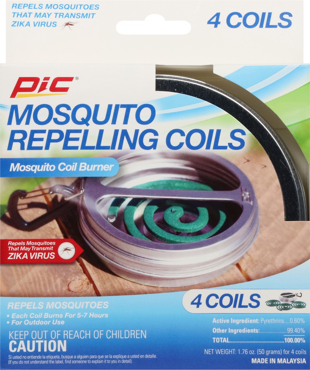 slide 9 of 12, PIC Mosquito Repelling Coil 4 ea, 4 ct