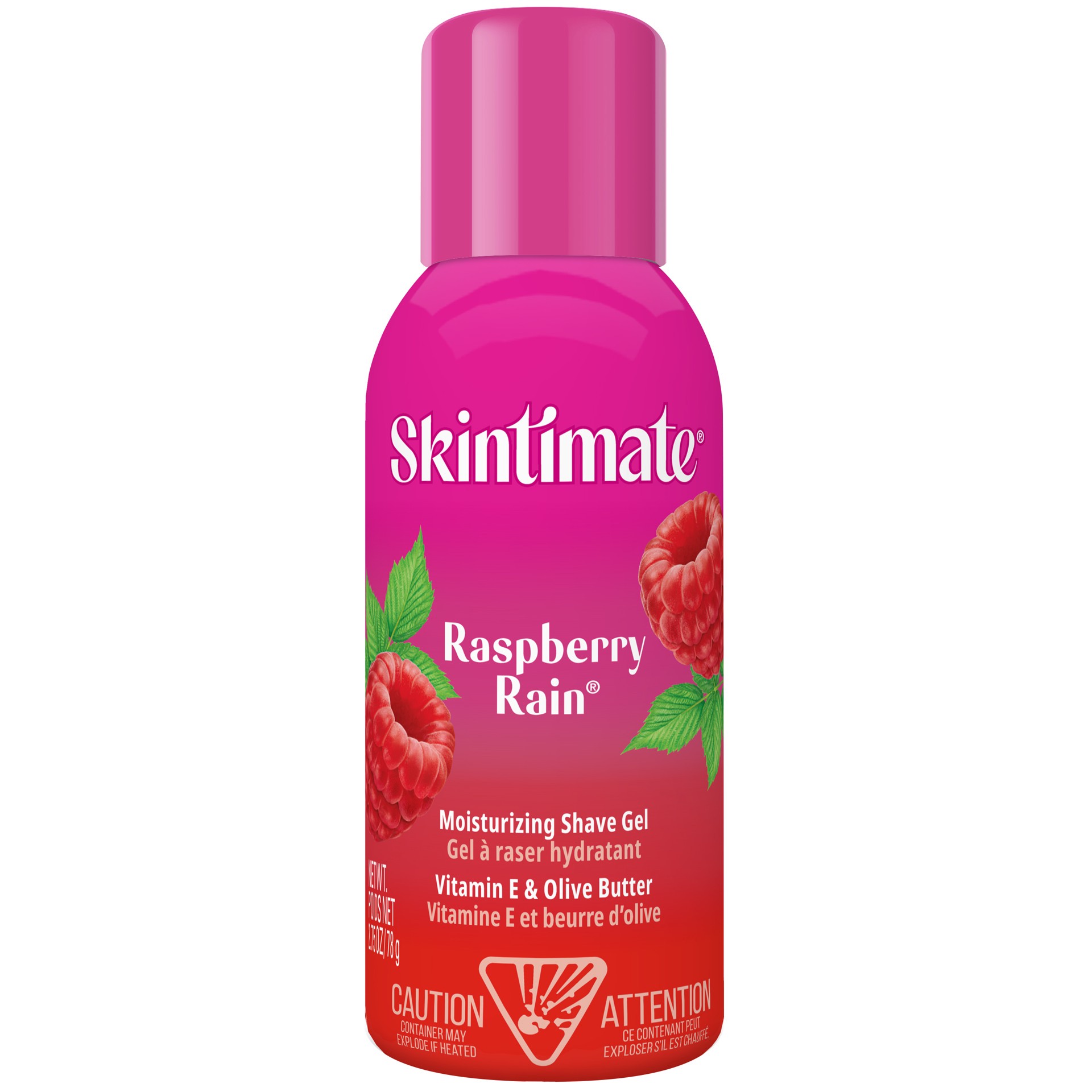 slide 1 of 6, Schick Skintimate Signature Scents Raspberry Rain Women's Shave Gel - Trial Size - 2.75oz, 78 g