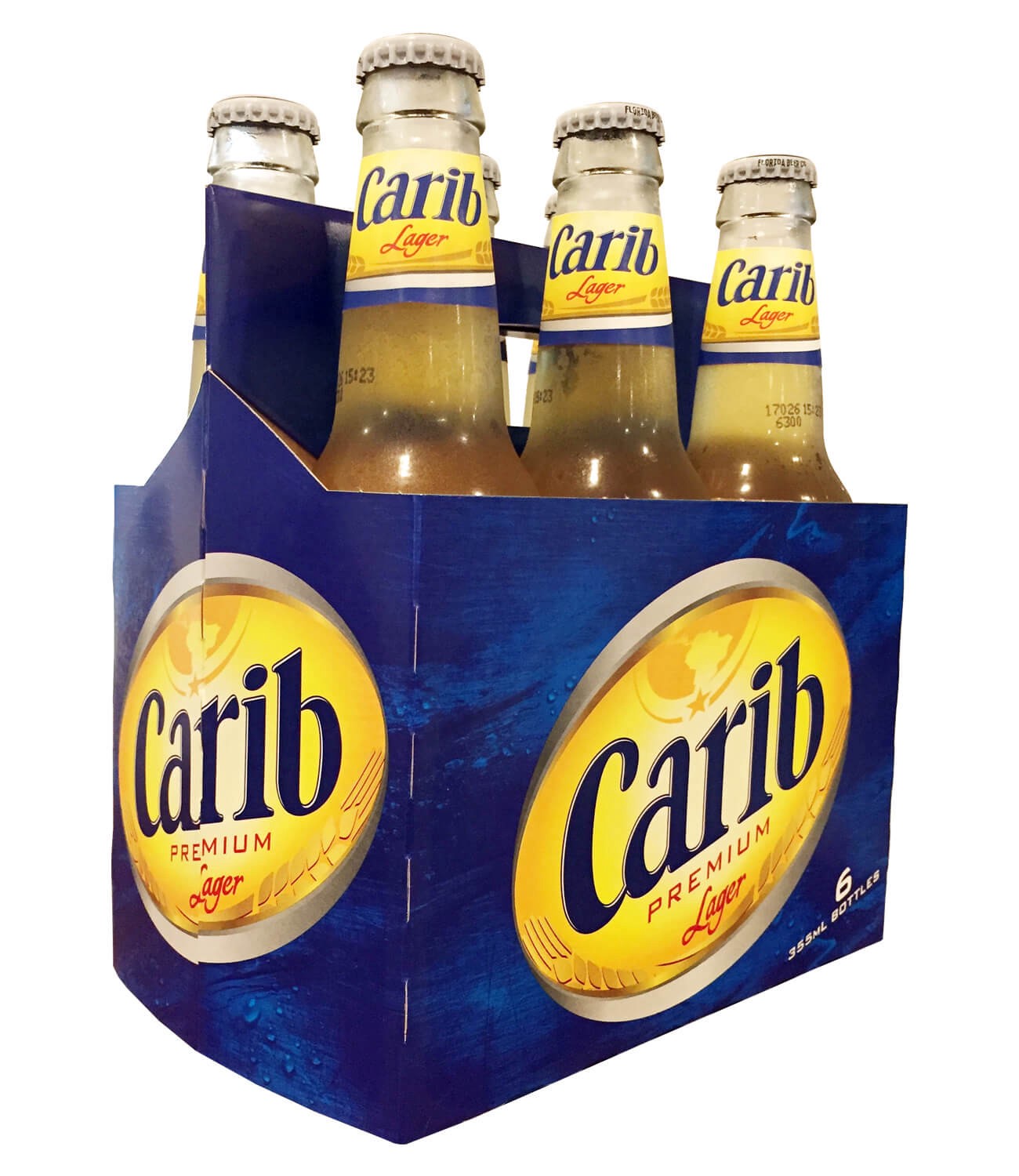 slide 1 of 4, Carib Premium Beer Lager In Bottles, 6 ct; 12 oz