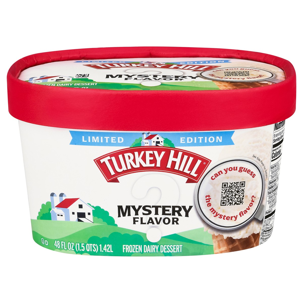 slide 1 of 9, Turkey Hill Premium Ice Cream / Chunky Peanut Butter, 48 fl oz