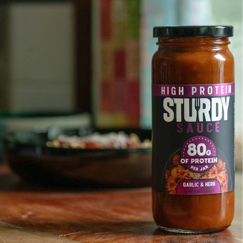 slide 3 of 3, Sturdy Garlic Herb Sauce, 16 oz