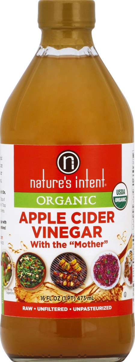 slide 1 of 3, NATURES INTENT Vinegar 16 oz, 16 oz