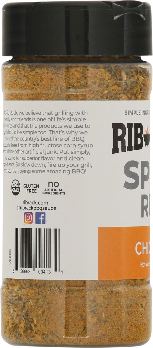 slide 4 of 9, Rib Rack Chicken Spice Rub 5.5 oz, 5.5 oz