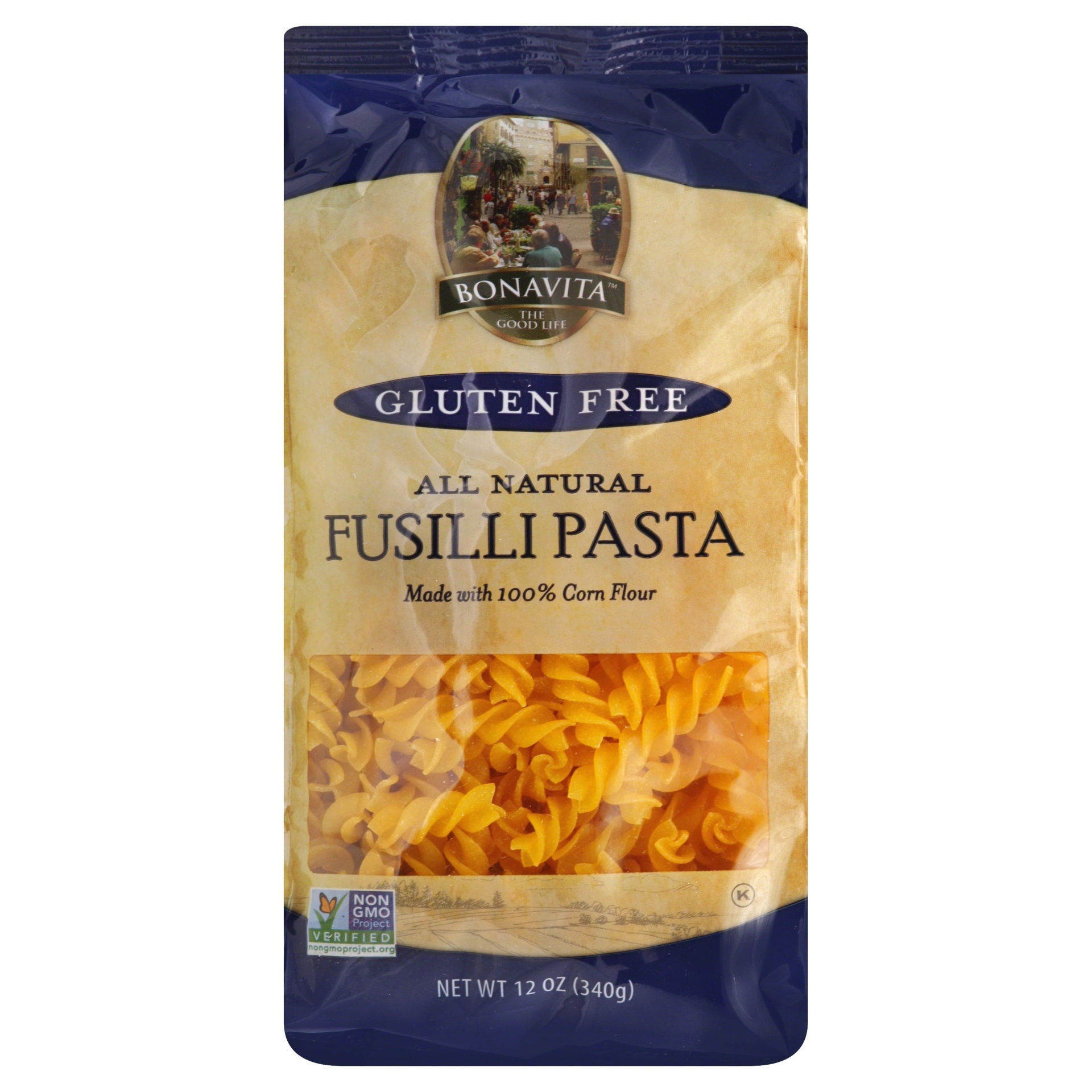 slide 1 of 1, Bonavita Gluten Free Fusilli Pasta, 12 oz