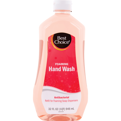 slide 1 of 1, Best Choice Anti Bac Foaming Hand Soap Refill, 32 oz