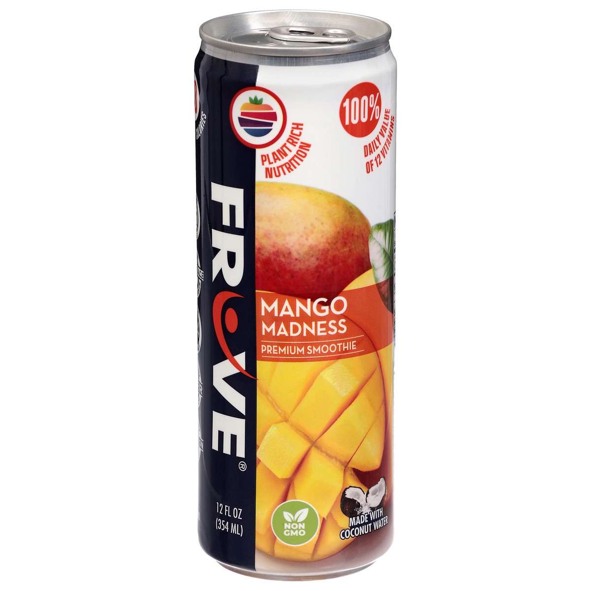 slide 2 of 4, Fruve Premium Mango Madness Smoothie 12 fl oz, 12 fl oz