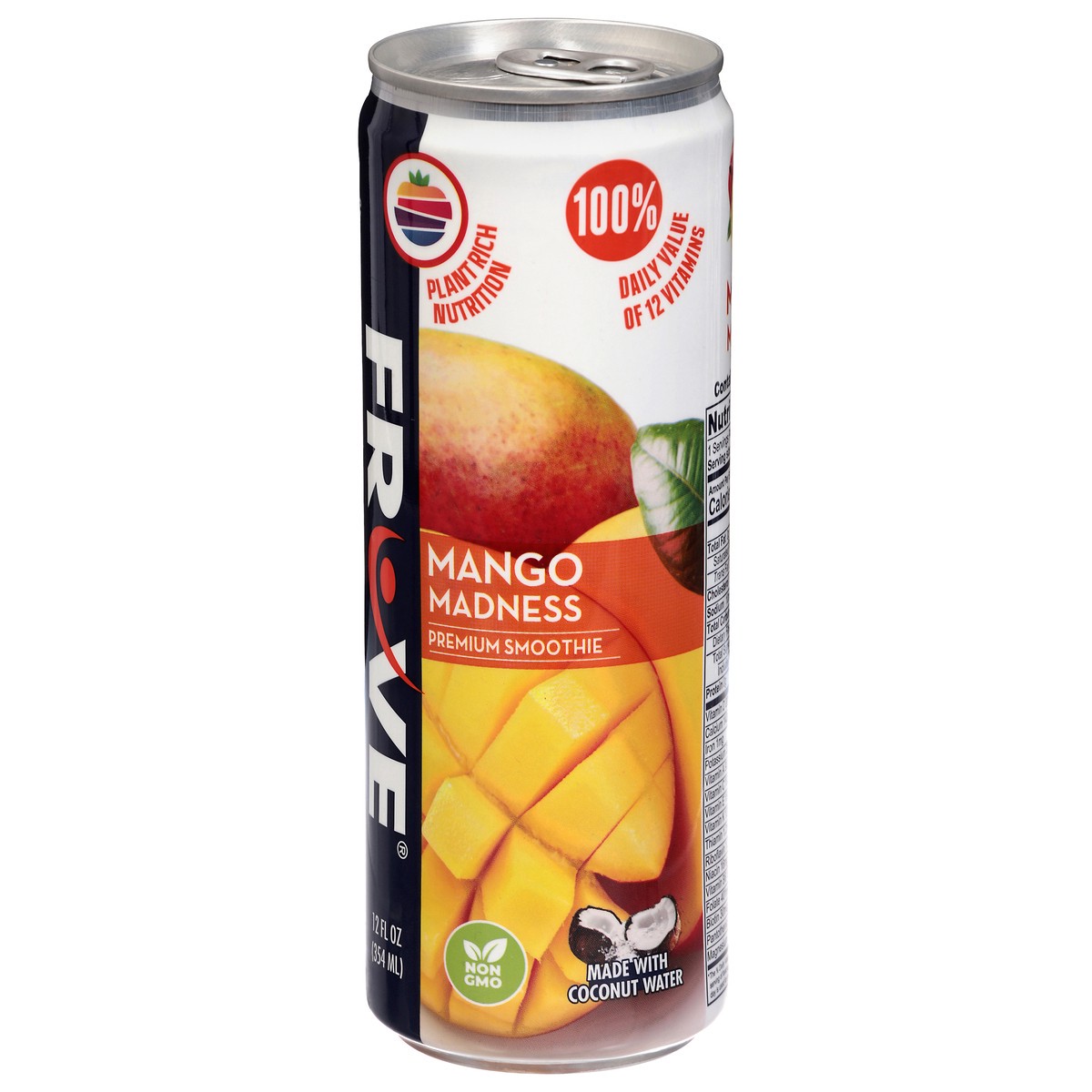 slide 3 of 4, Fruve Premium Mango Madness Smoothie 12 fl oz, 12 fl oz