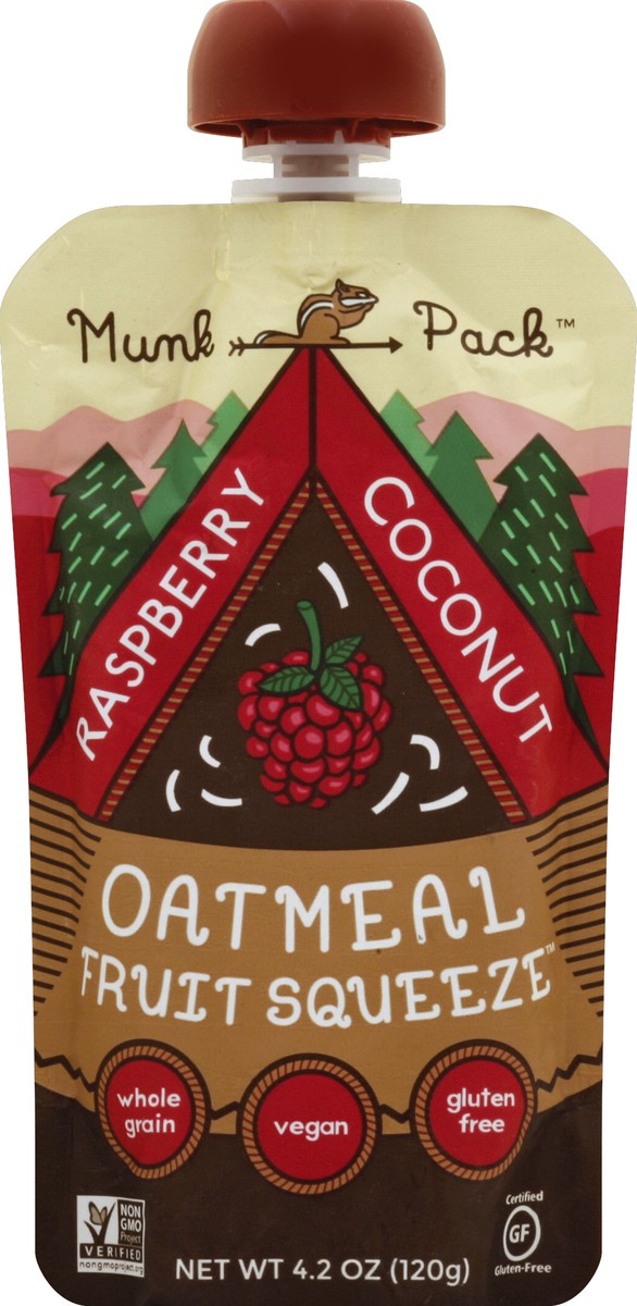 slide 2 of 2, Munk Pack Oatmeal Fruit Squeeze 4.2 oz, 4.2 oz