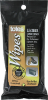 slide 1 of 1, totes Leather Conditioner Wipes, 20 ct