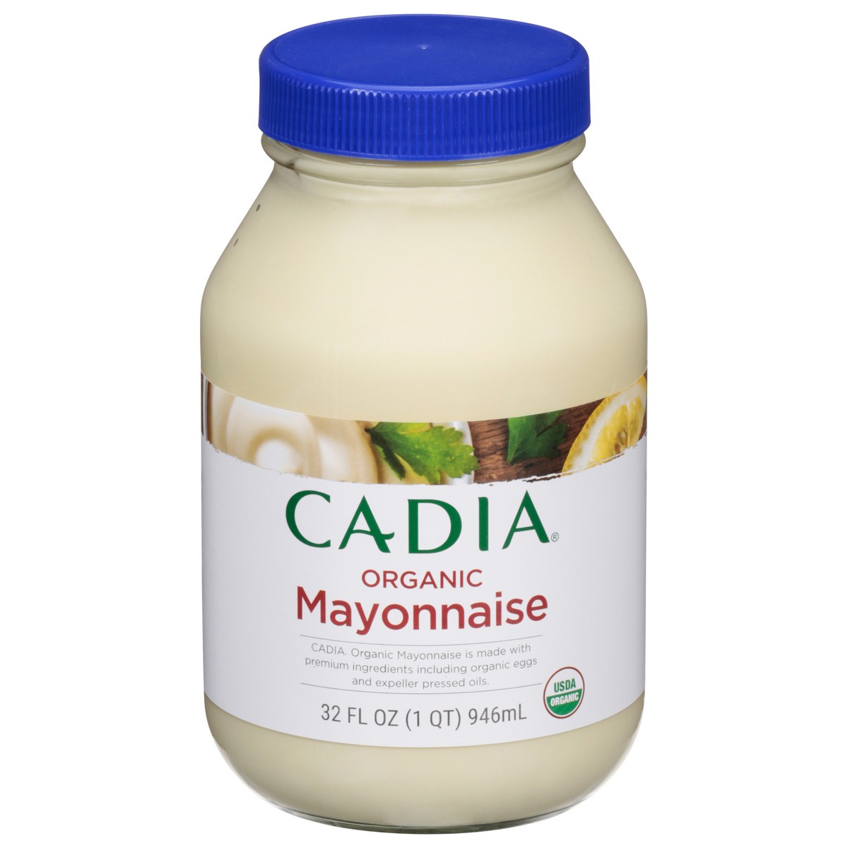 slide 6 of 13, Cadia Organic Mayonnaise 32 fl oz, 32 fl oz