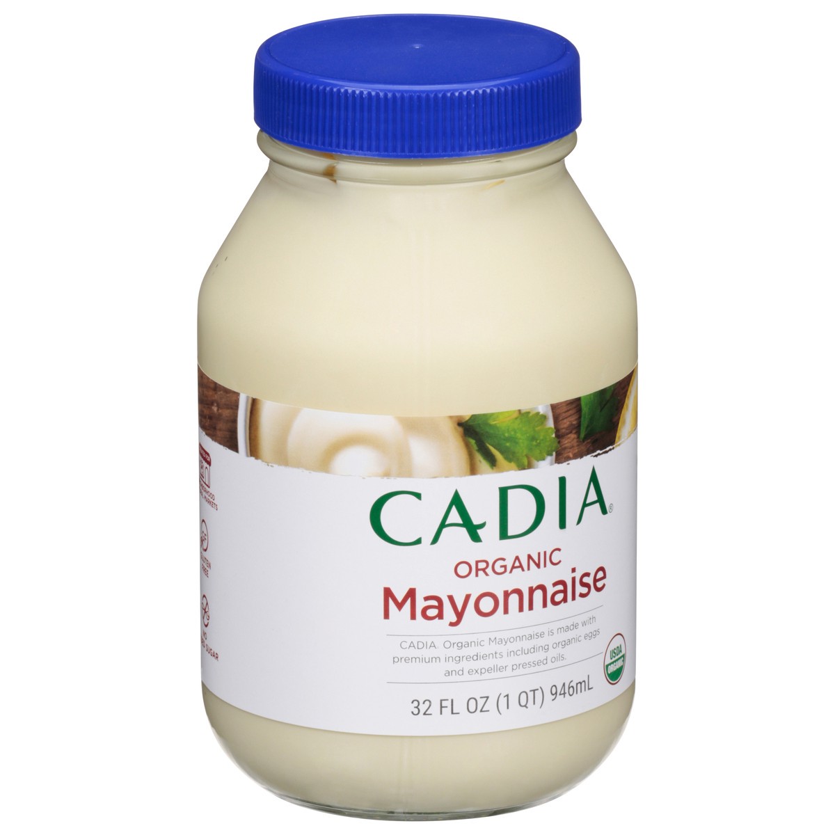 slide 3 of 13, Cadia Organic Mayonnaise 32 fl oz, 32 fl oz