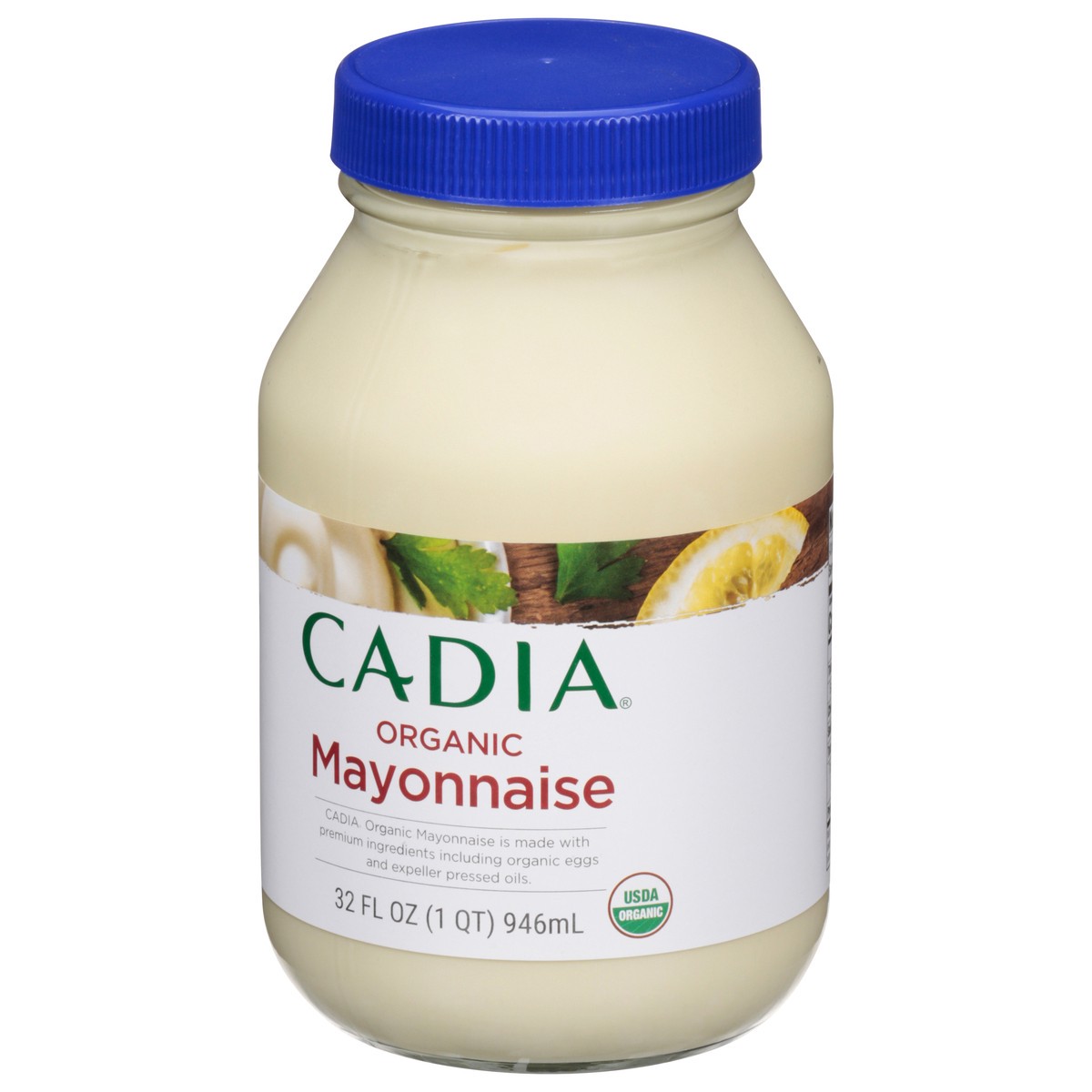 slide 10 of 13, Cadia Organic Mayonnaise 32 fl oz, 32 fl oz