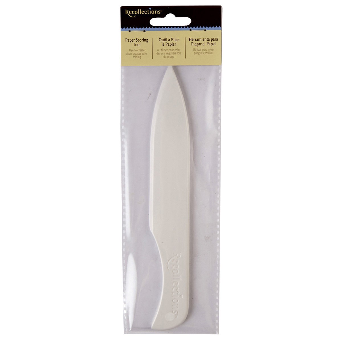 slide 2 of 3, Recollections Paper Folding Tool, 8.5 in x 2.5 in x 0.2 in