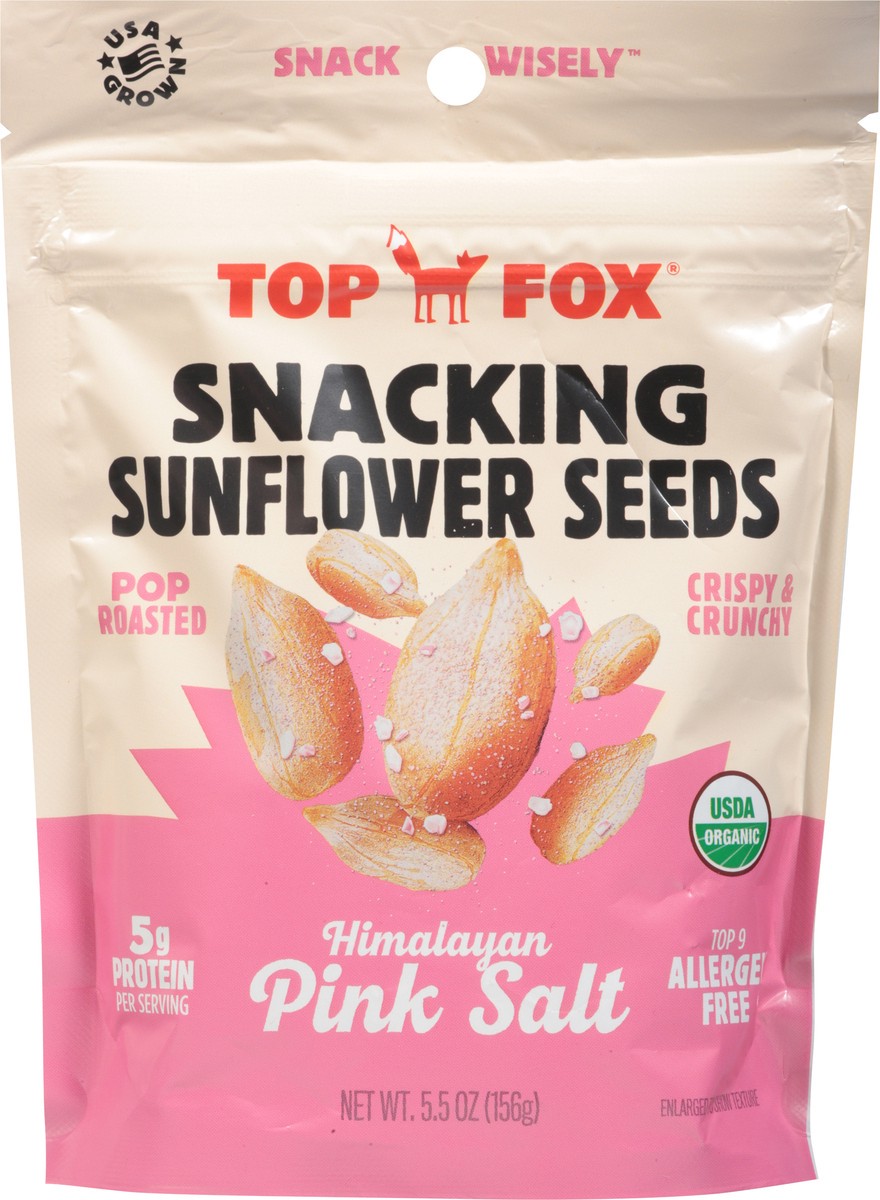 slide 7 of 14, Top Fox Organic Himalayan Pink Salt Sunflower Seeds, 5.5 oz