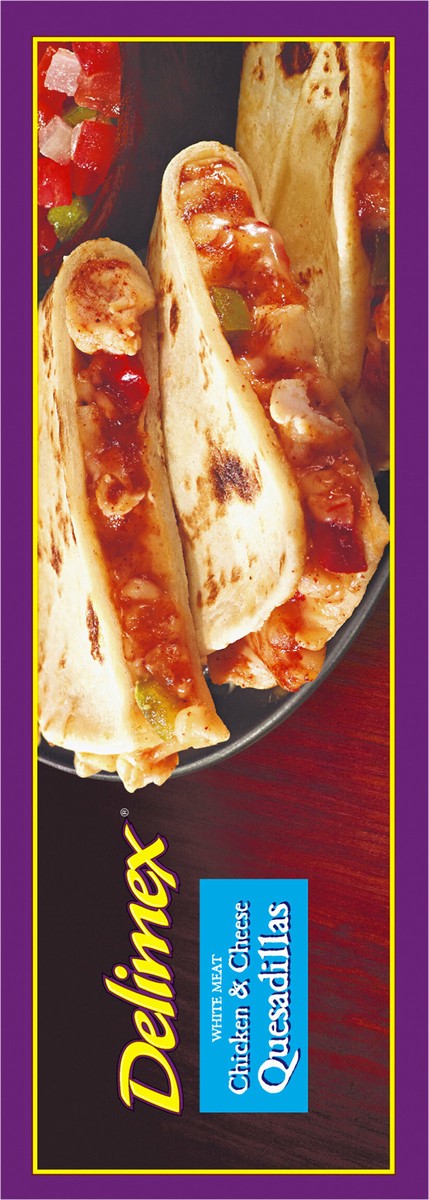 slide 2 of 13, Delimex White Meat Chicken & Cheese Quesadillas Frozen Snacks, 5 ct Box, 5 ct