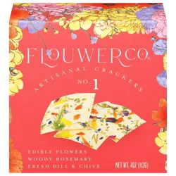 Flouwer Co Artisanal Crackers 4 oz