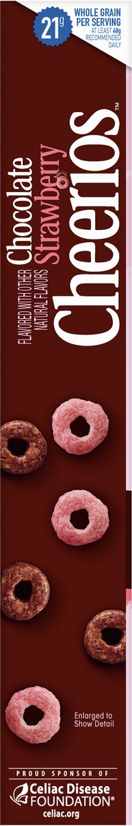 slide 7 of 9, Cheerios Chocolate Strawberry Cheerios Valentine''s Day Breakfast Cereal, 10.9 OZ , 10.9 oz