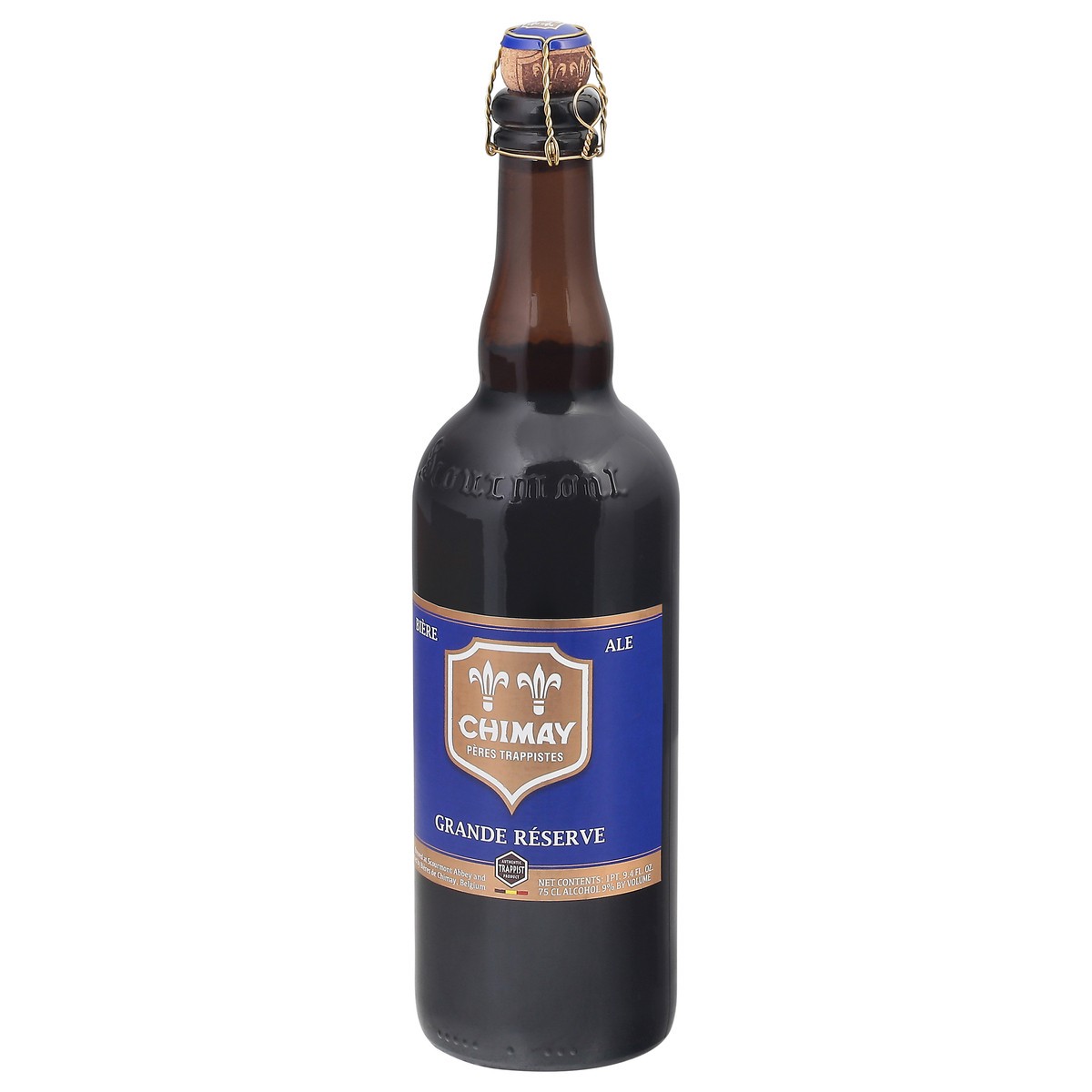 slide 8 of 11, Chimay Grand Reserve Blue, 750 ml