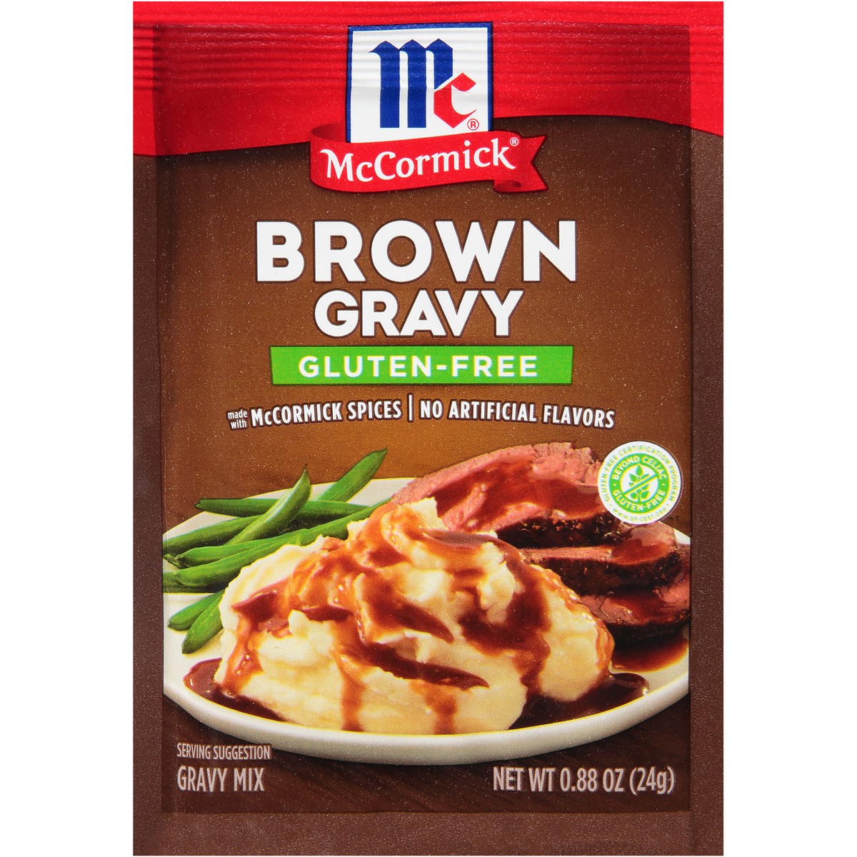 slide 11 of 11, McCormick Brown Gravy Mix - Gluten Free, 0.88 oz