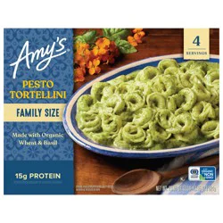 Amy's Family Size Pesto Tortellini Family Size 29.05 oz