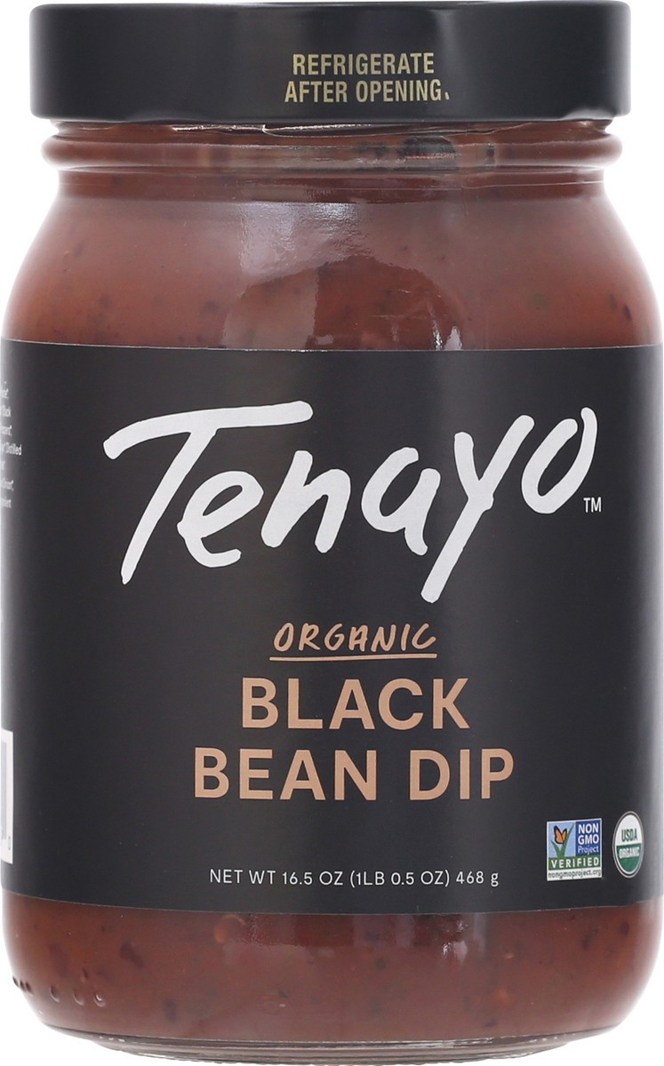 slide 6 of 9, Tenayo Dip Black Bean Org, 16 oz