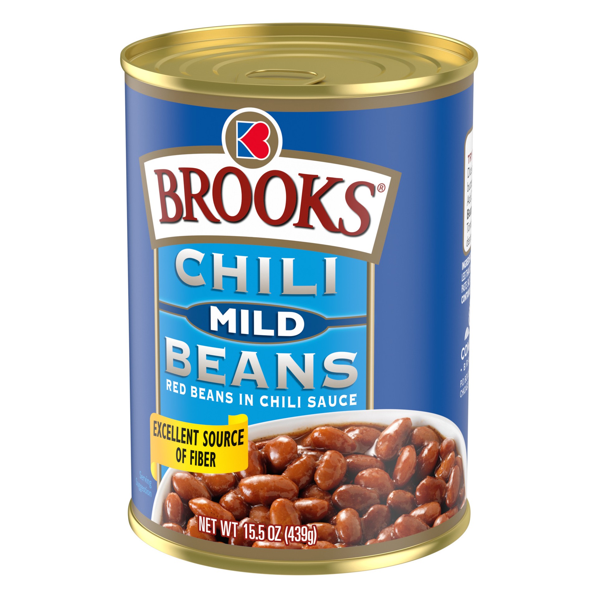 slide 4 of 5, Brooks Mild Chili Beans 15.5 oz, 15.5 oz