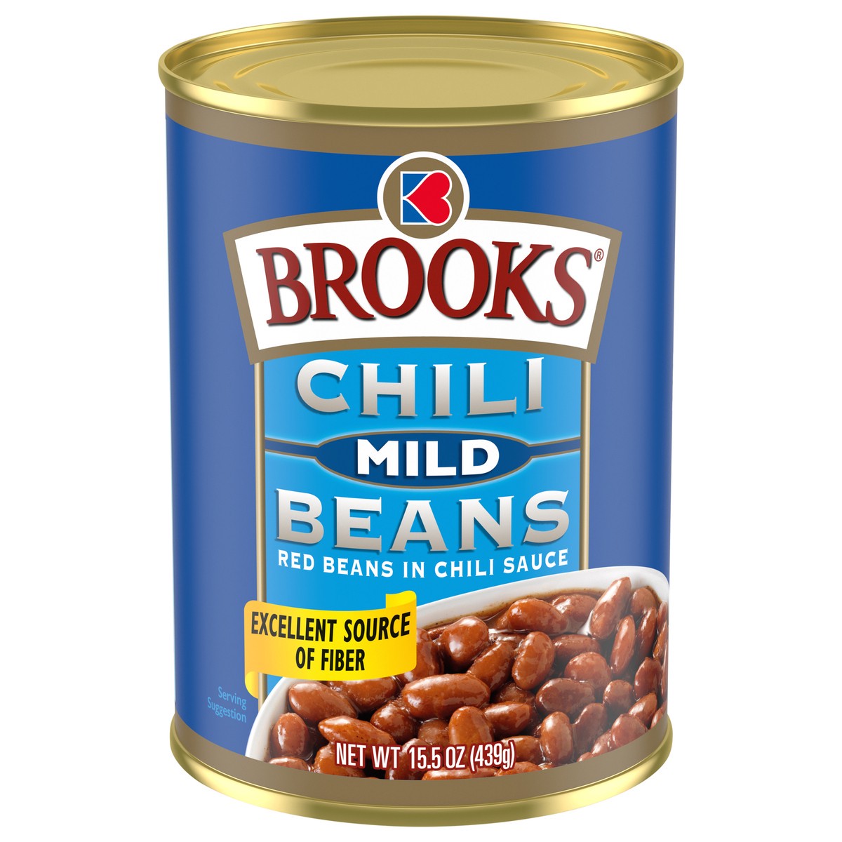 slide 1 of 5, Brooks Mild Chili Beans 15.5 oz, 15.5 oz