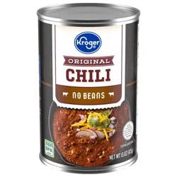 Kroger Chili No Beans