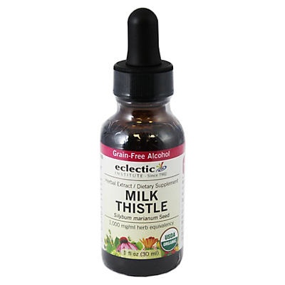 slide 1 of 1, Eclectic Institute Milk Thistle Extract, 1 oz