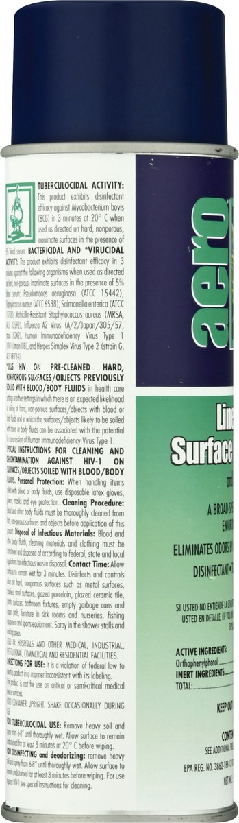 slide 7 of 9, Aero Deodorizer Linen Fresh Surface Disinfectant 17 oz, 17 oz