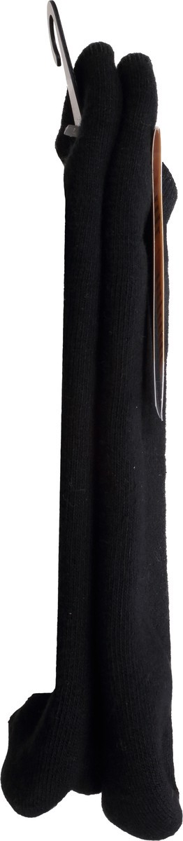 slide 5 of 9, Maggie's Organics Medium Black Footie Socks Medium 1 ea, 