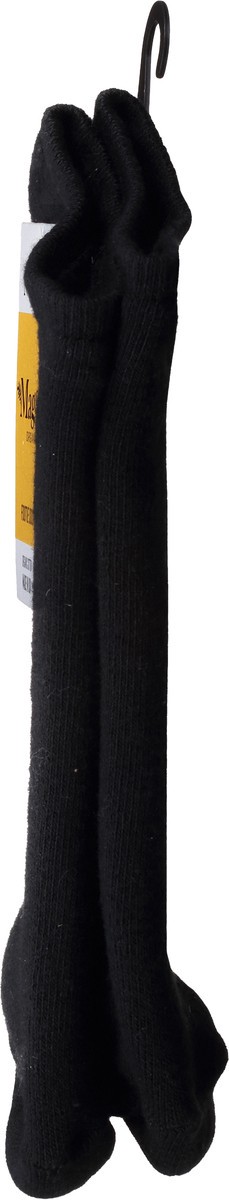 slide 8 of 9, Maggie's Organics Medium Black Footie Socks Medium 1 ea, 