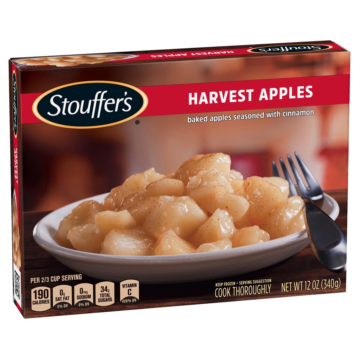 slide 2 of 9, Stouffer's Stouffer’s Harvest Apples Frozen Side Dish, 12 oz