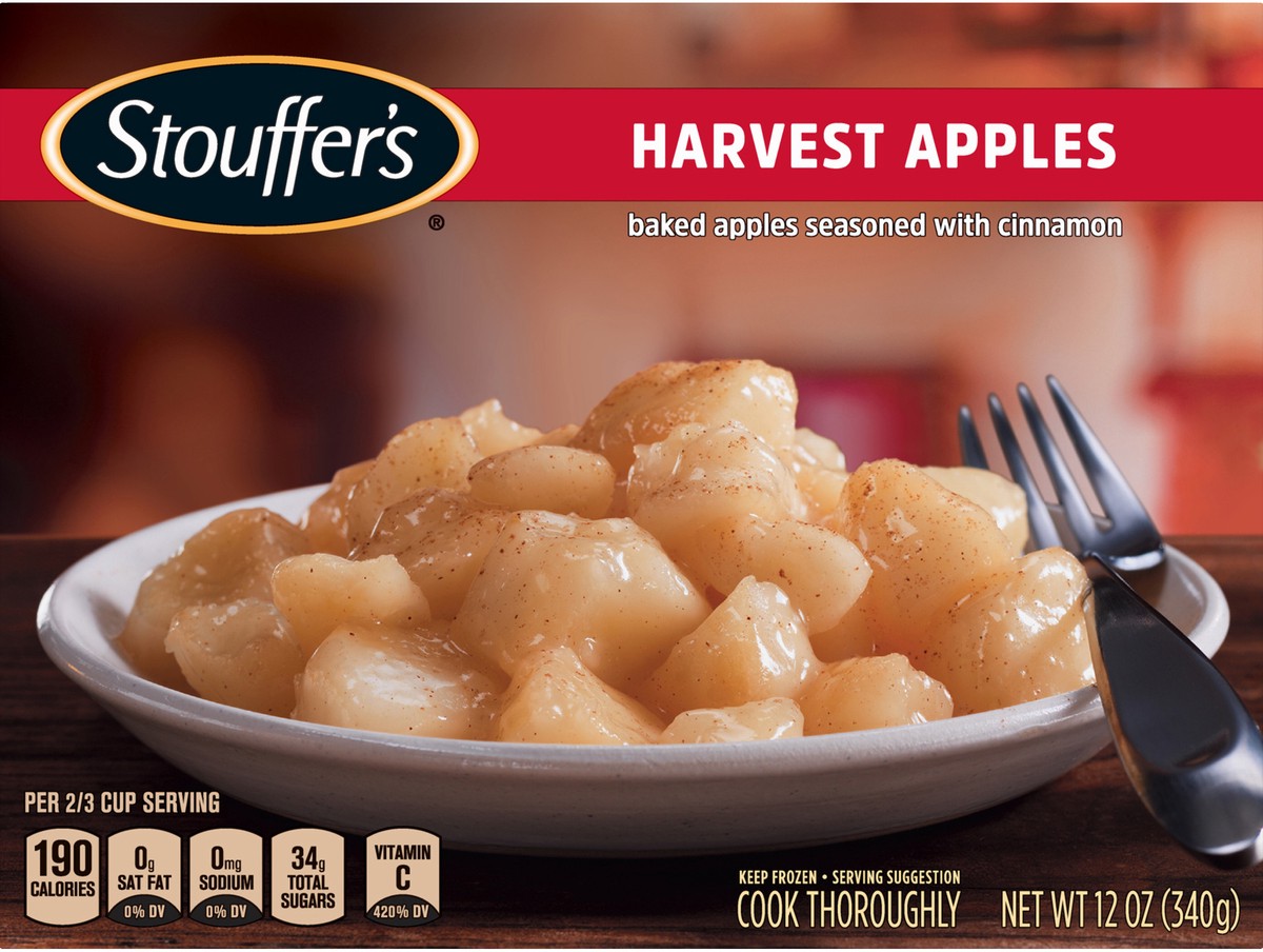 slide 6 of 9, Stouffer's Stouffer’s Harvest Apples Frozen Side Dish, 12 oz