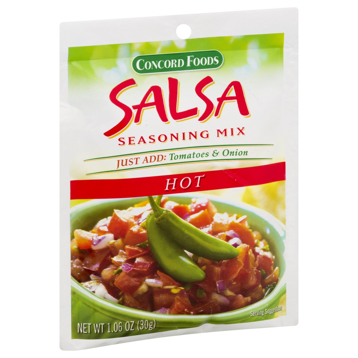 slide 3 of 9, Concord Foods Hot Salsa Mix, 16 oz