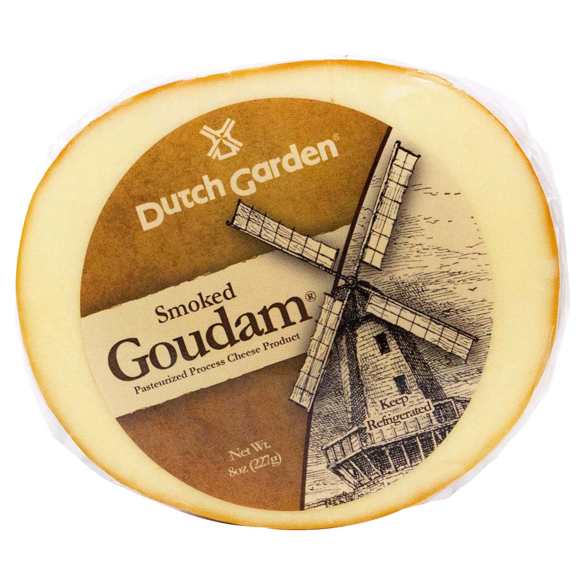 slide 1 of 2, Dutch Brand Dutch Garden Imported Smoked Gouda, 8 oz