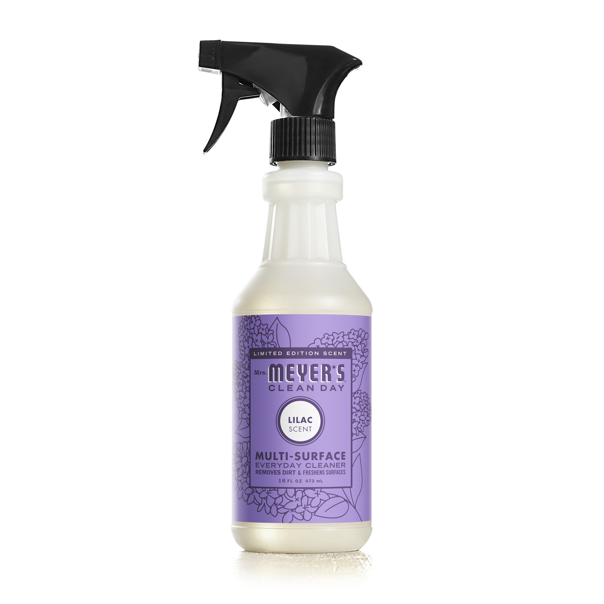 slide 2 of 9, Mrs. Meyer''s Clean Day Multi-Surface Everyday Cleaner, Lilac Scent, 16 Ounce Bottle, 16 fl oz