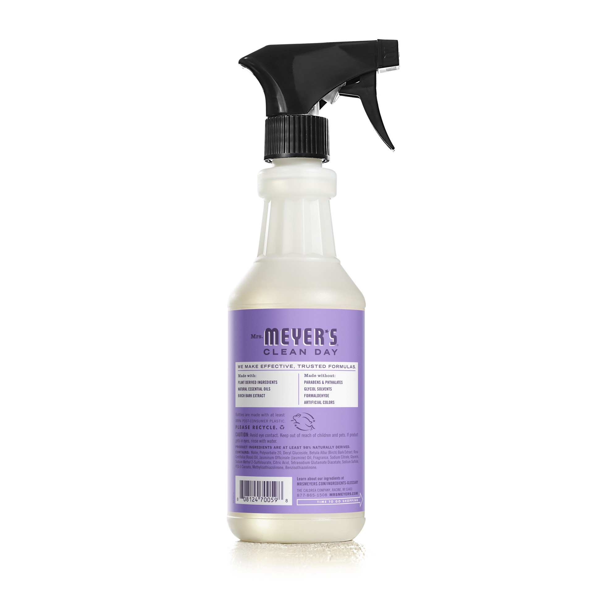 slide 7 of 9, Mrs. Meyer''s Clean Day Multi-Surface Everyday Cleaner, Lilac Scent, 16 Ounce Bottle, 16 fl oz