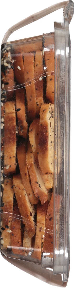 slide 3 of 13, Snackios Craveable Thin & Crunchy Everything Bagel Chips 6 oz, 6 oz