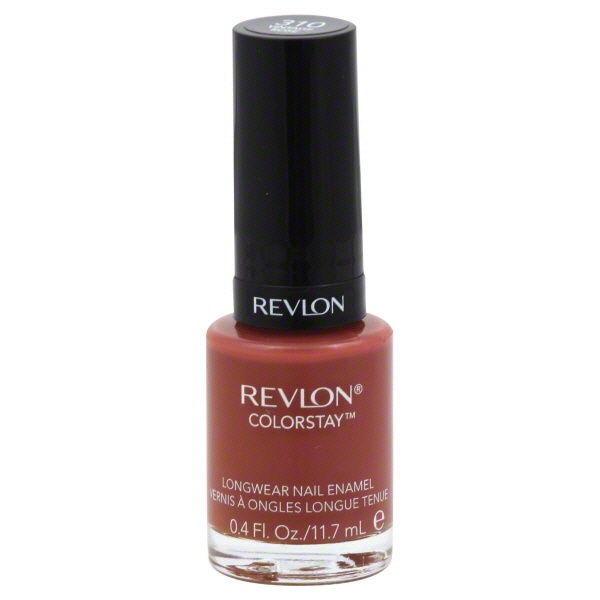 slide 1 of 1, Revlon Colorstay Longwear Nail Enamel Vintage Rose, 1 ct