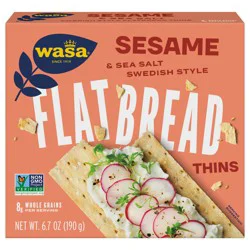 Wasa Thins Sesame & Sea Salt Flatbread 6.7 oz