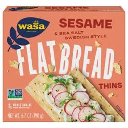 Wasa Thins Sesame & Sea Salt Flatbread 6.7 oz