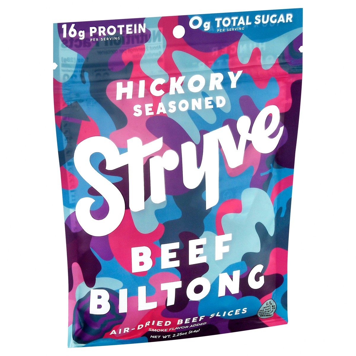 slide 7 of 9, Stryve Hickory Seasoned Beef Biltong 2.25 oz, 2.25 oz