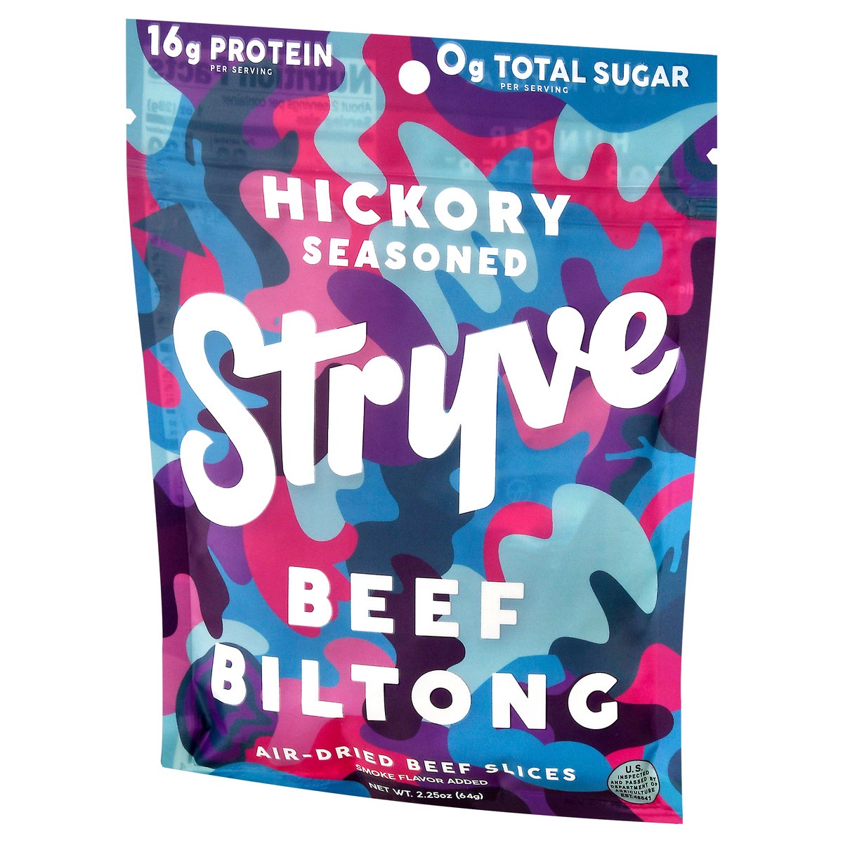 slide 6 of 9, Stryve Hickory Seasoned Beef Biltong 2.25 oz, 2.25 oz