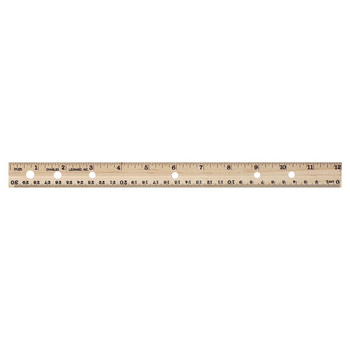 slide 7 of 11, Wooden Ruler, 1 ct