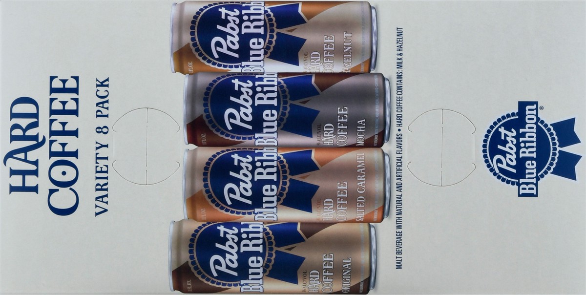 slide 2 of 13, Pabst Blue Ribbon Hard Coffee Variety Pack, 8 cans / 11 fl oz