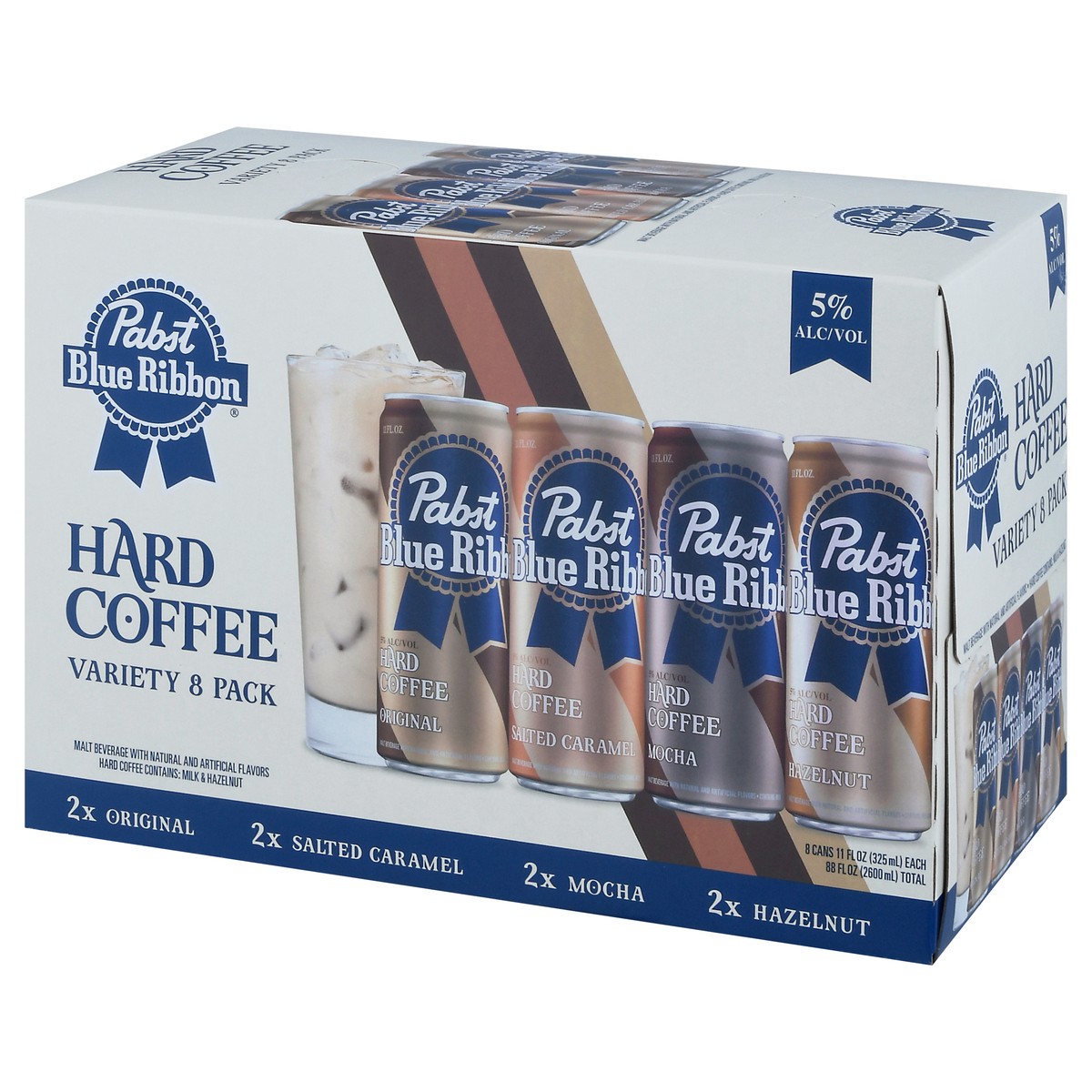 slide 4 of 13, Pabst Blue Ribbon Hard Coffee Variety Pack, 8 cans / 11 fl oz