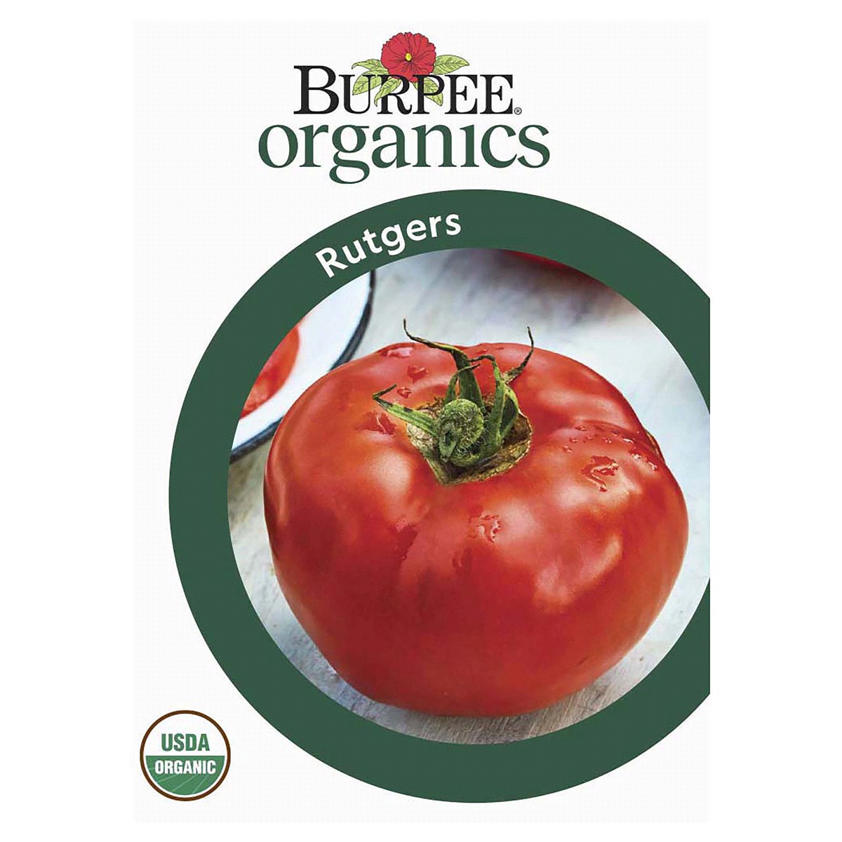 slide 1 of 5, Burpee Organic Tomato Rutgers Seeds, 1 ct